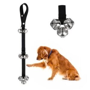 Potty training bells door hanger strap for dogs - Door bell strap for dog potty training (photo 1)
