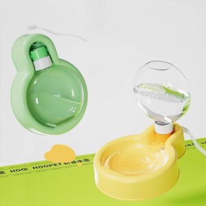 Portable dog water bottle for travel - Portable foldable water bottle for dogs (photo 1)